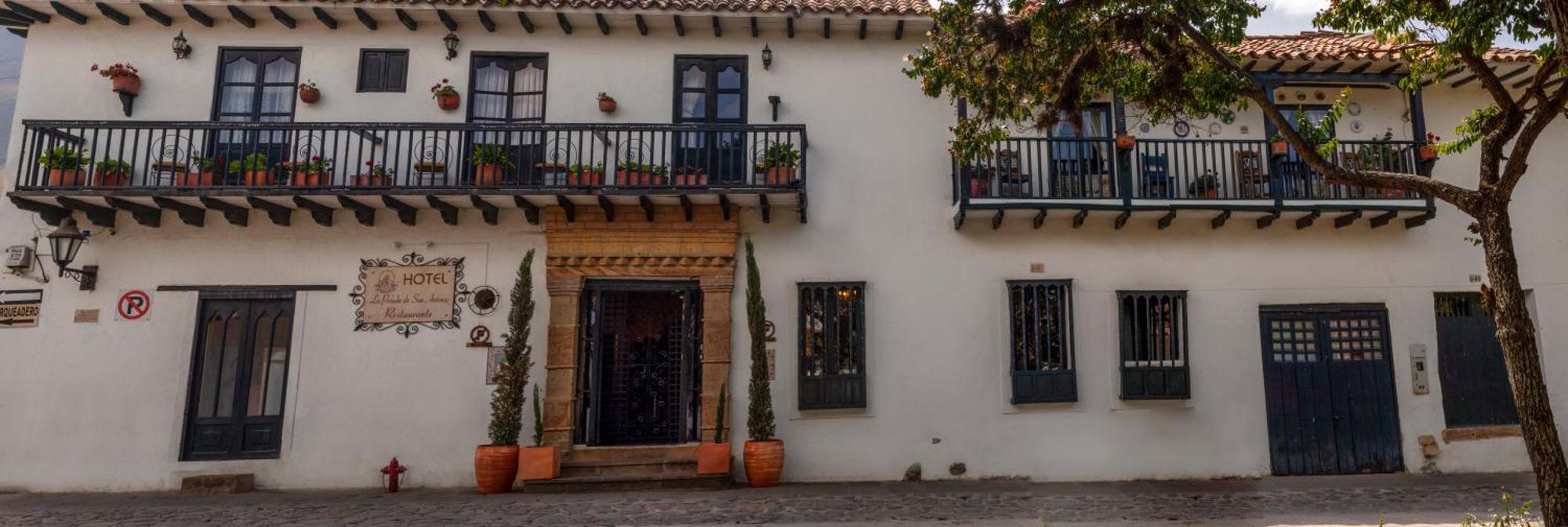 Hotel La Posada De San Antonio Вілья-де-Лейва Екстер'єр фото
